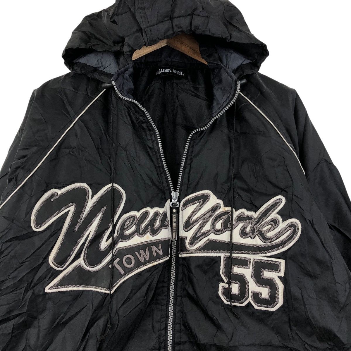 Vintage Challenge Spirit NEW YORK TOWN 55 Heavy Coat Baseball Size US L / EU 52-54 / 3 - 5 Thumbnail
