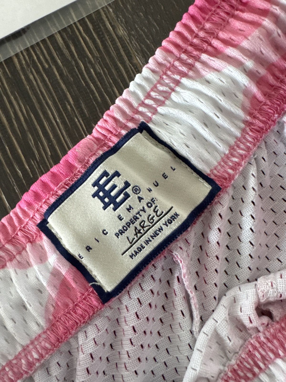 Eric Emanuel Eric Emanuel Large Pink Circles Polka Dot EE Shorts Size US 32 / EU 48 - 4 Thumbnail
