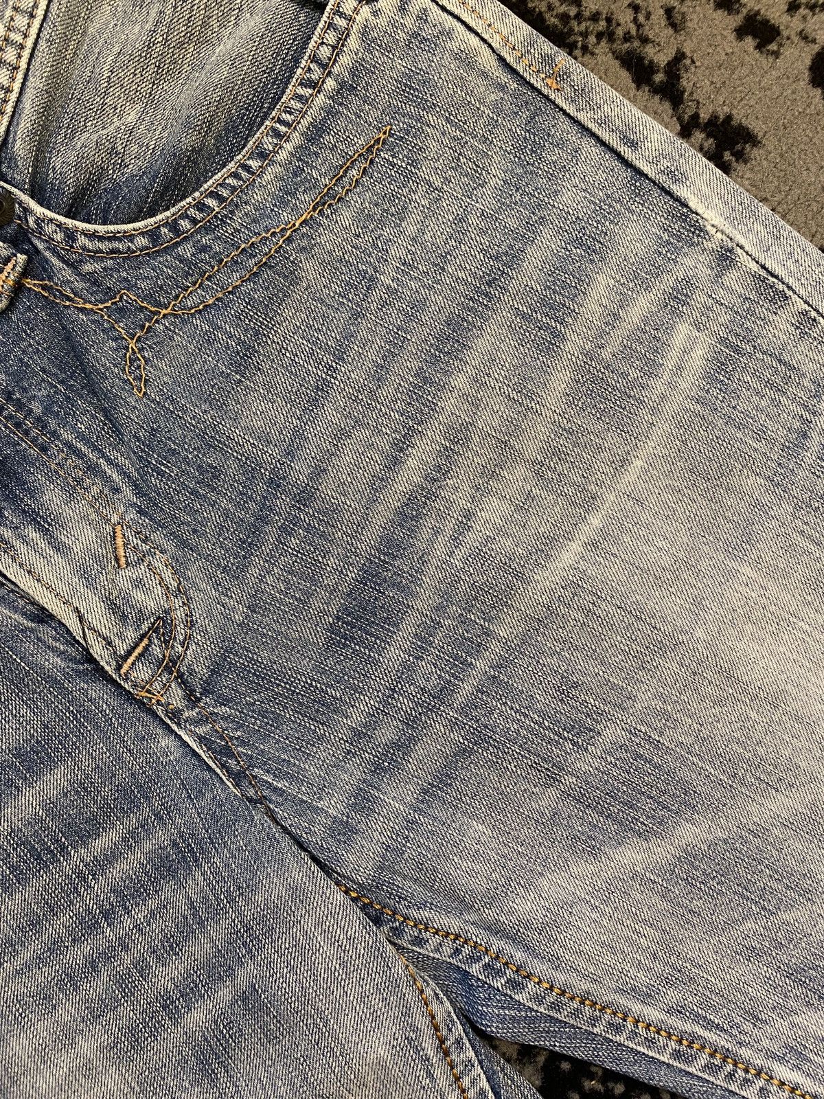 Edwin Edwin XV Flare Japan Washed Denim Vintage Size US 30 / EU 46 - 5 Thumbnail