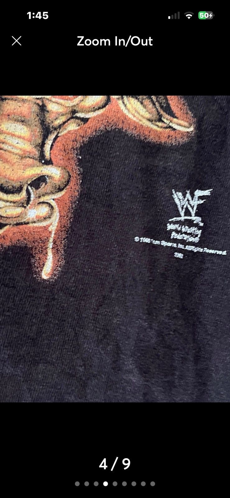 AAA The Rock vintage wrestling T-shirt Size US XXL / EU 58 / 5 - 6 Thumbnail