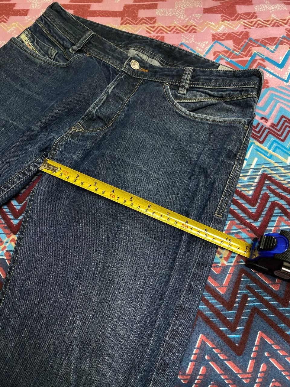 Diesel × Jean Vintage Diesel POIAK Industry Faded Jeans Pants Denim Size US 31 - 15 Thumbnail