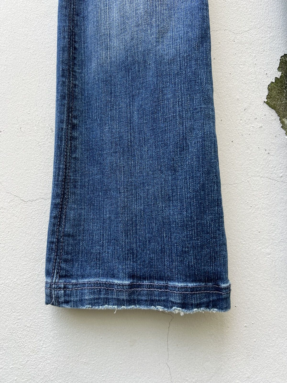 BUFFALO BOBS VTG Buffalo Jeans Japan Distress Denim Stretch Flare Jeans Size US 29 - 10 Thumbnail