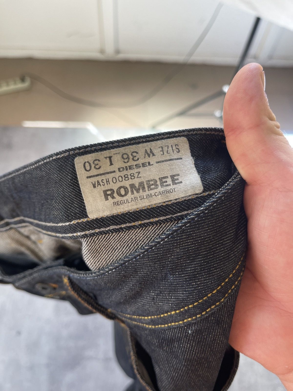 Diesel Vintage Diesel ⛽️ denim jeans 👖 pants Rombee-xt y2k W36 L30 Size US 36 / EU 52 - 10 Thumbnail