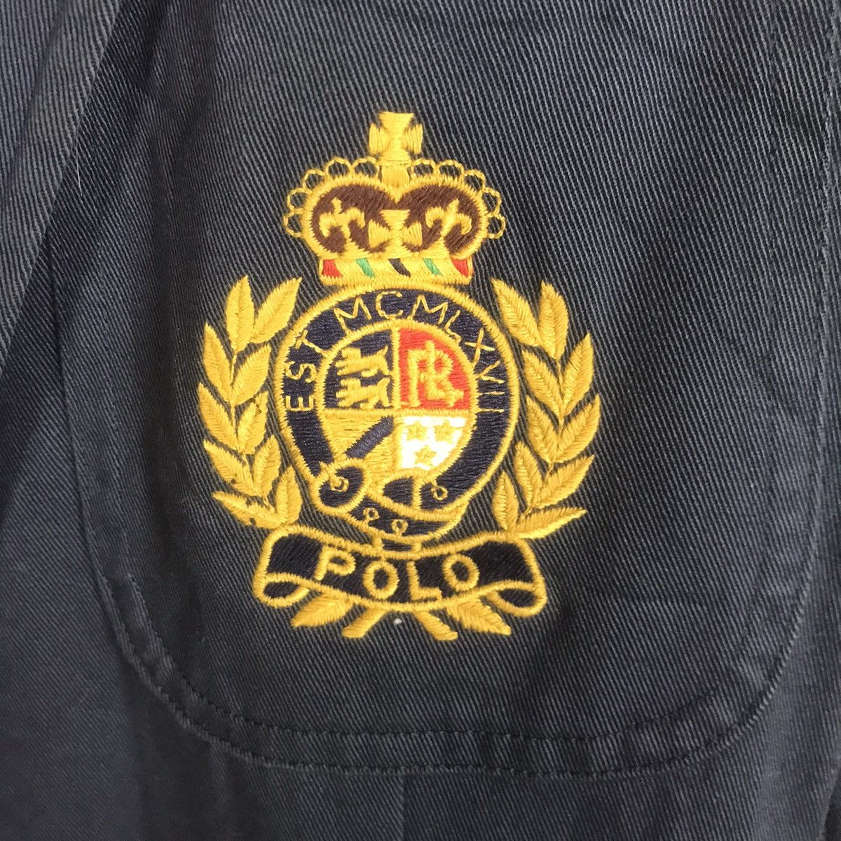 Polo Ralph Lauren Vintage 90s Polo Ralph Lauren ‘EST. MCMXLVII’ Crest Jacket Size US L / EU 52-54 / 3 - 4 Thumbnail