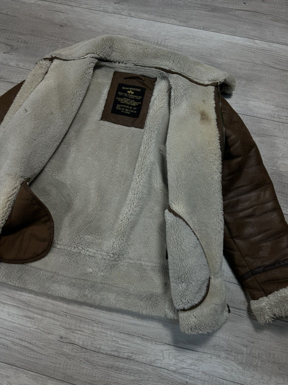 Alpha Industries Alpha Industries Sherpa Jacket B3 FL Size US XXL / EU 58 / 5 - 9 Thumbnail
