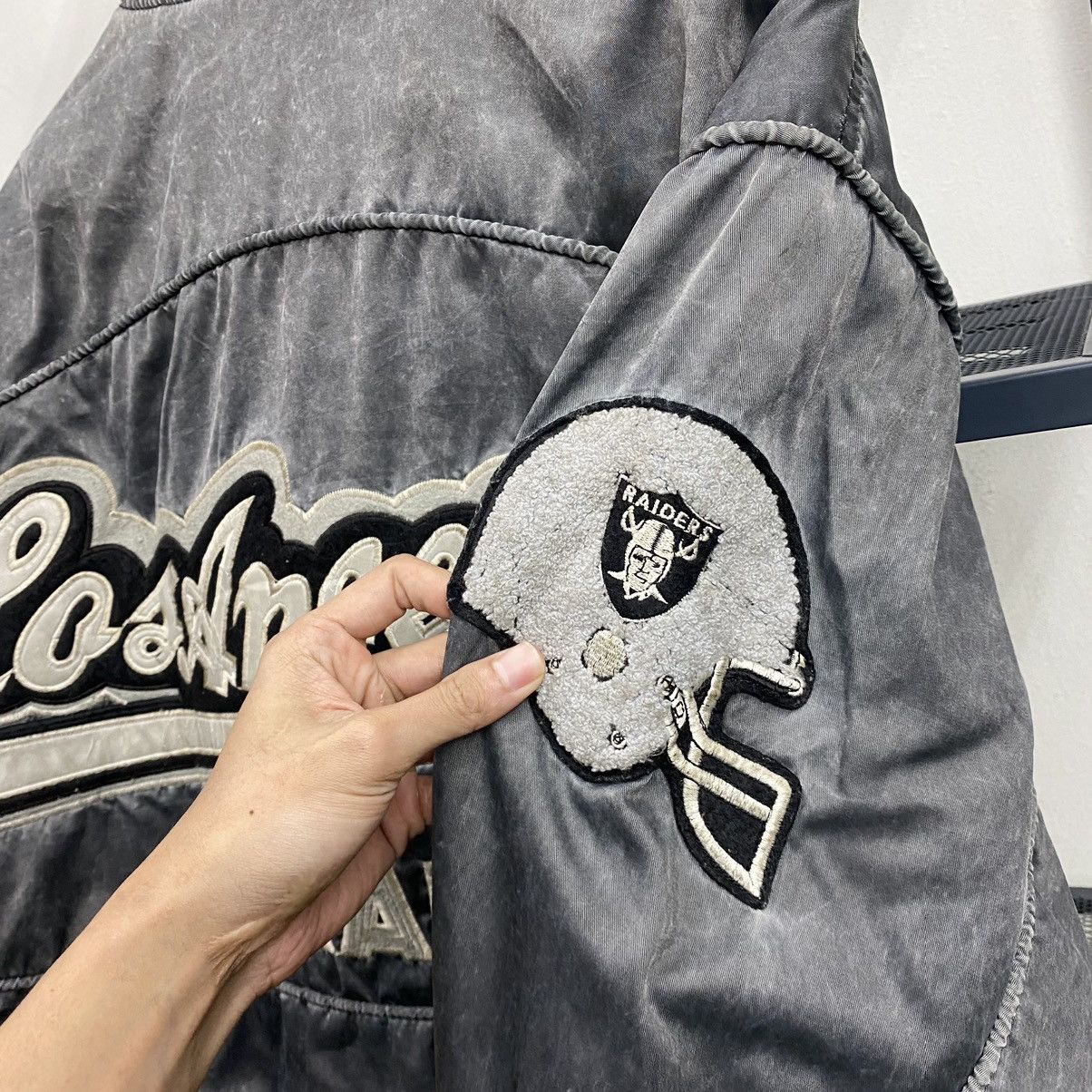 NFL × Vintage Vintage 90’s Raiders Los Angeles NFL Campri Team Line Bomber Size US M / EU 48-50 / 2 - 10 Thumbnail
