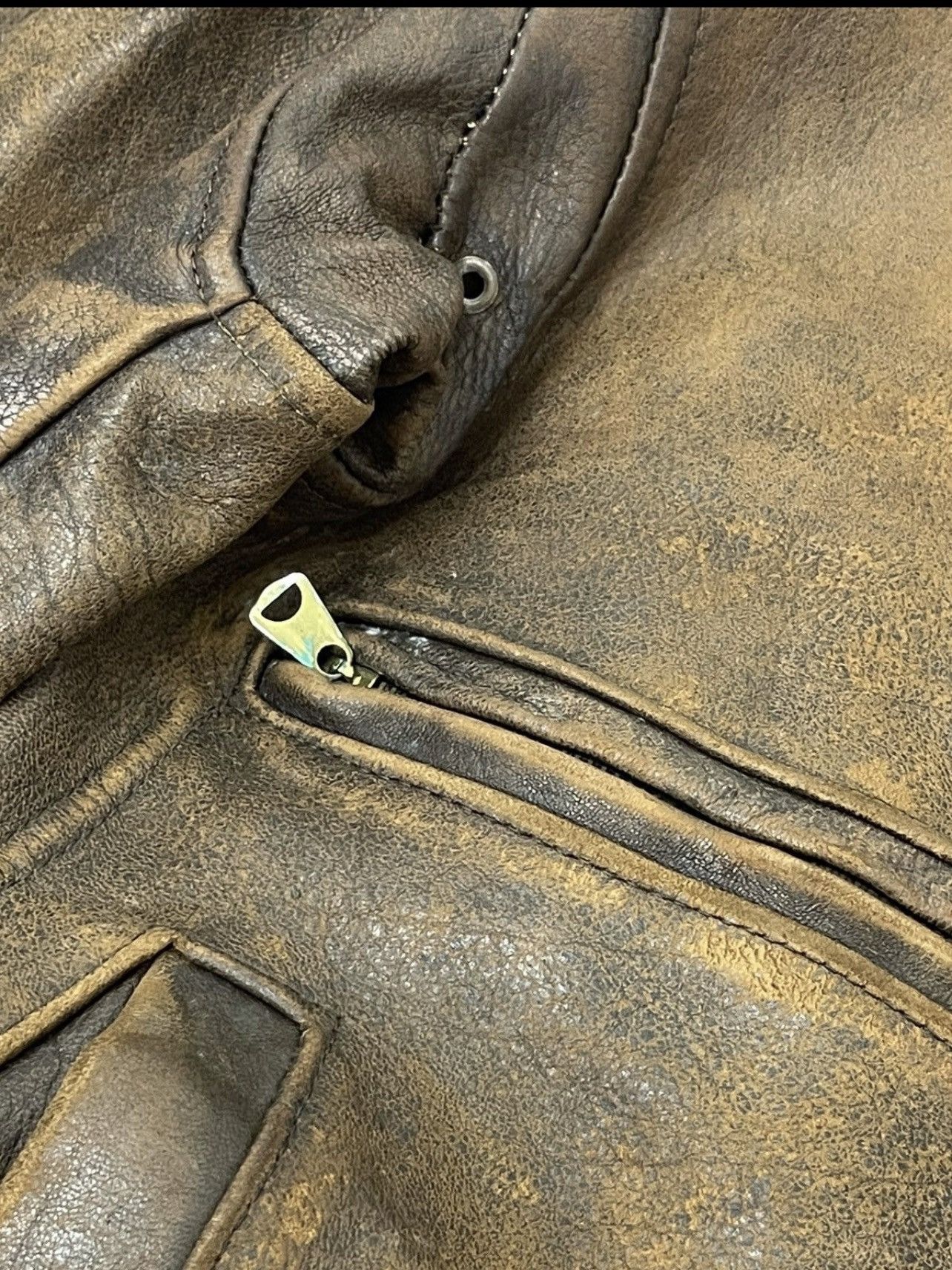 Avirex Vtg 80s Avirex USA Typ G2 Raider Leather Jacket Macgyver 2🟦 Size US L / EU 52-54 / 3 - 20 Thumbnail
