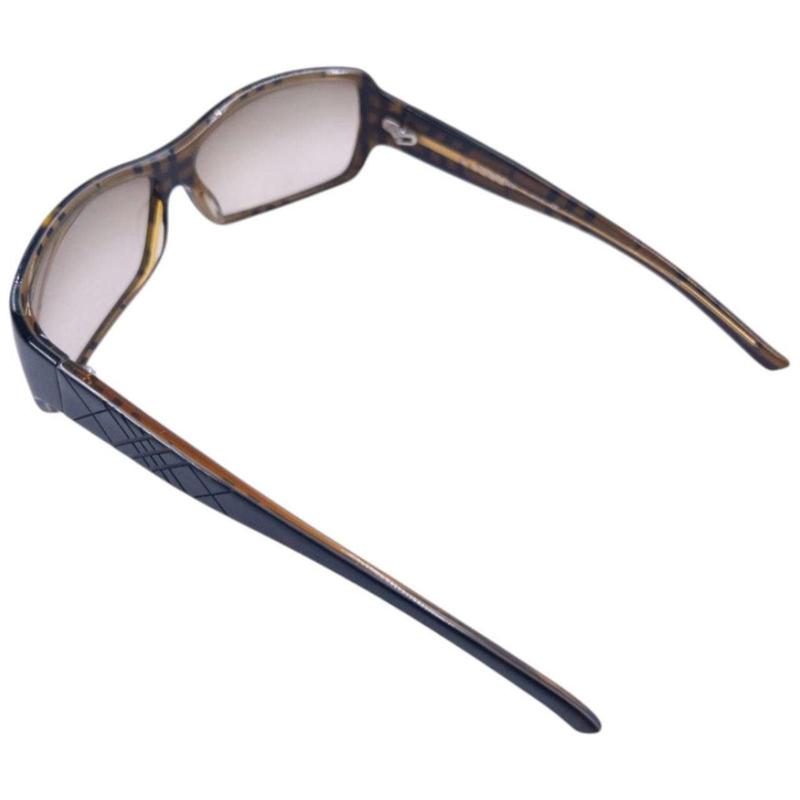 Burberry Vintage Burberry Nova Check Embossed Tortoise Sunglasses Size ONE SIZE - 6 Thumbnail
