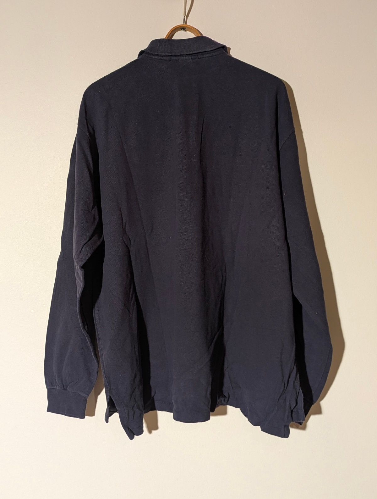 Polo Ralph Lauren 👕 Polo Ralph Lauren Long Sleeve Polo Shirt – Navy (Size XXL) Size US XXL / EU 58 / 5 - 2 Thumbnail
