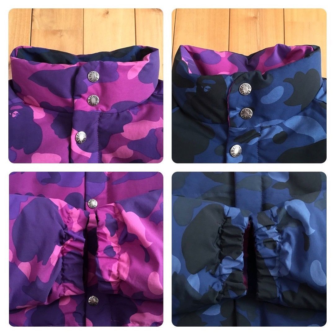Bape 🔥Reversible🔥 BAPE Purple camo x Blue camo Puffer Down Jacket Size US M / EU 48-50 / 2 - 6 Thumbnail