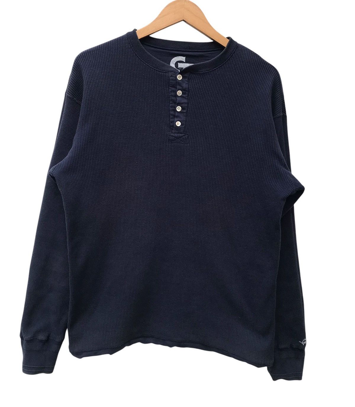 GOODENOUGH Vintage 90s Goodenough Riversible Longsleeve Faded Shirt Size US M / EU 48-50 / 2 - 8 Thumbnail