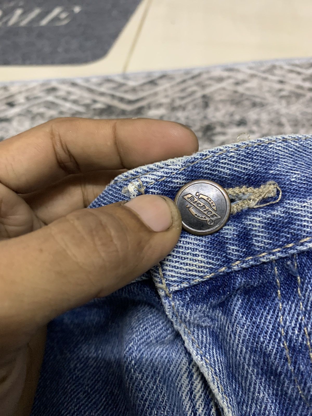 Dickies 90s OG DICKIES CARPENTER DENIM JEANS Size US 33 - 6 Thumbnail