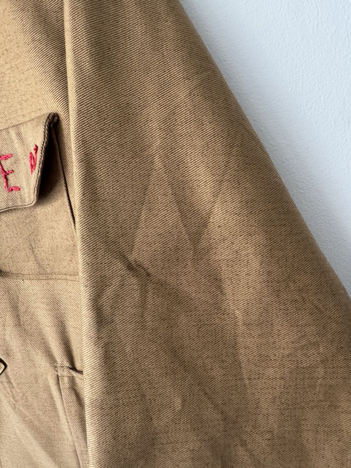 Vintage Blanket-Lined Hand-Embroidered Firefighter Jacket Size US M / EU 48-50 / 2 - 4 Thumbnail