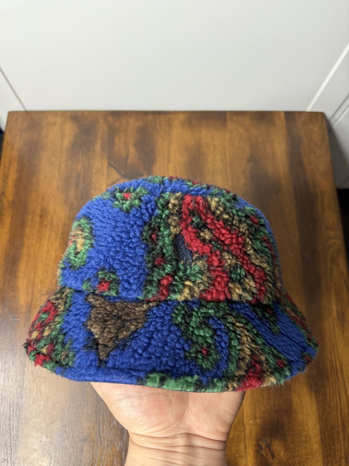 Polo Ralph Lauren Polo by Ralph Lauren paisley fleece bucket hat Size ONE SIZE - 5 Thumbnail
