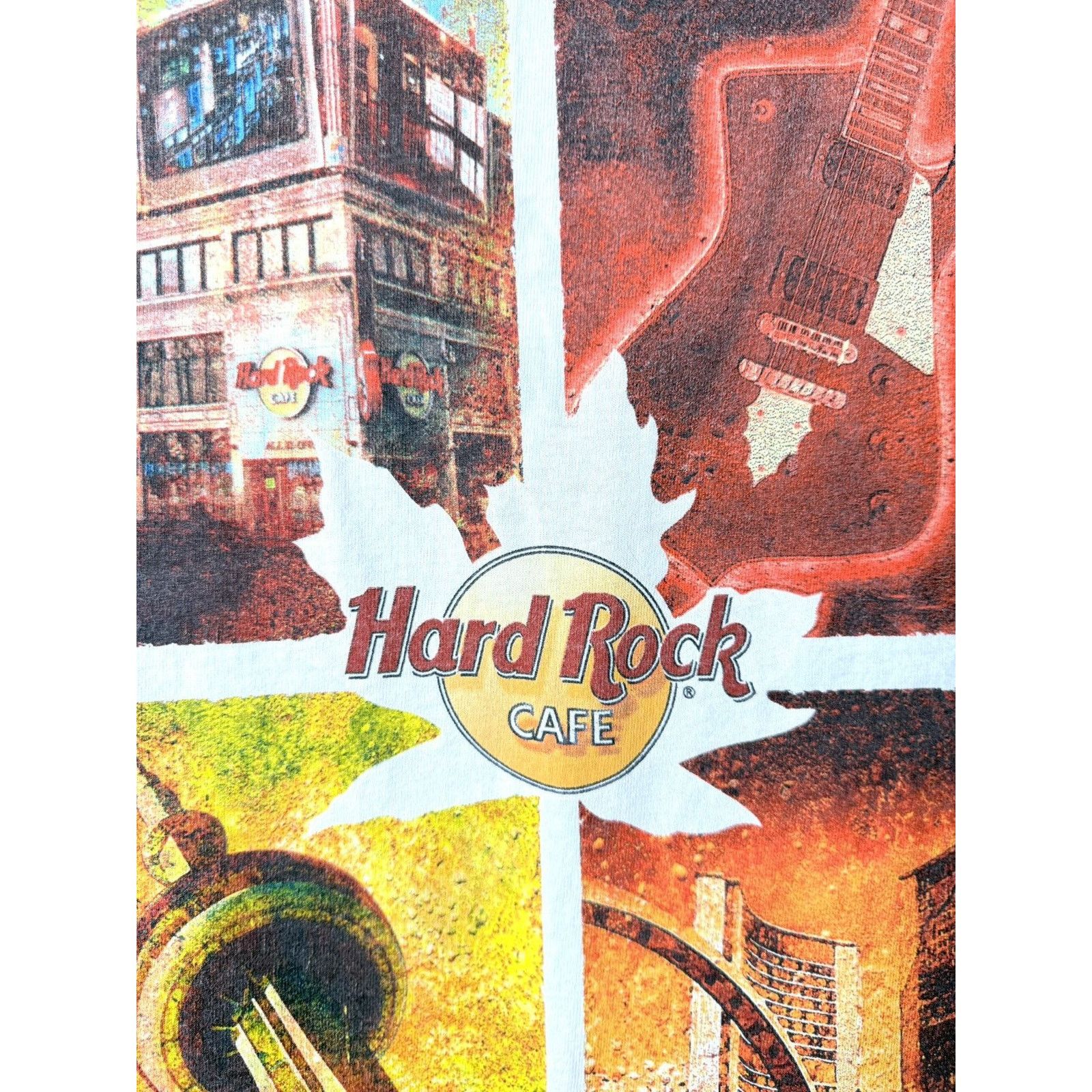 Hard Rock Cafe Vintage 1990’s Hard Rock Cafe Toronto T Shirt Size US XL / EU 56 / 4 - 9 Thumbnail