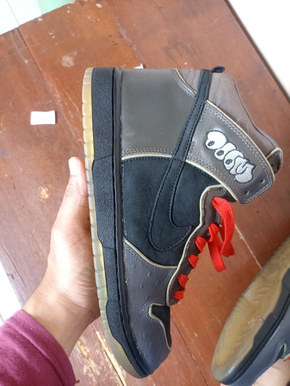 Nike SB Dunk High Mf Doom Size US 9 / EU 42 - 6 Thumbnail