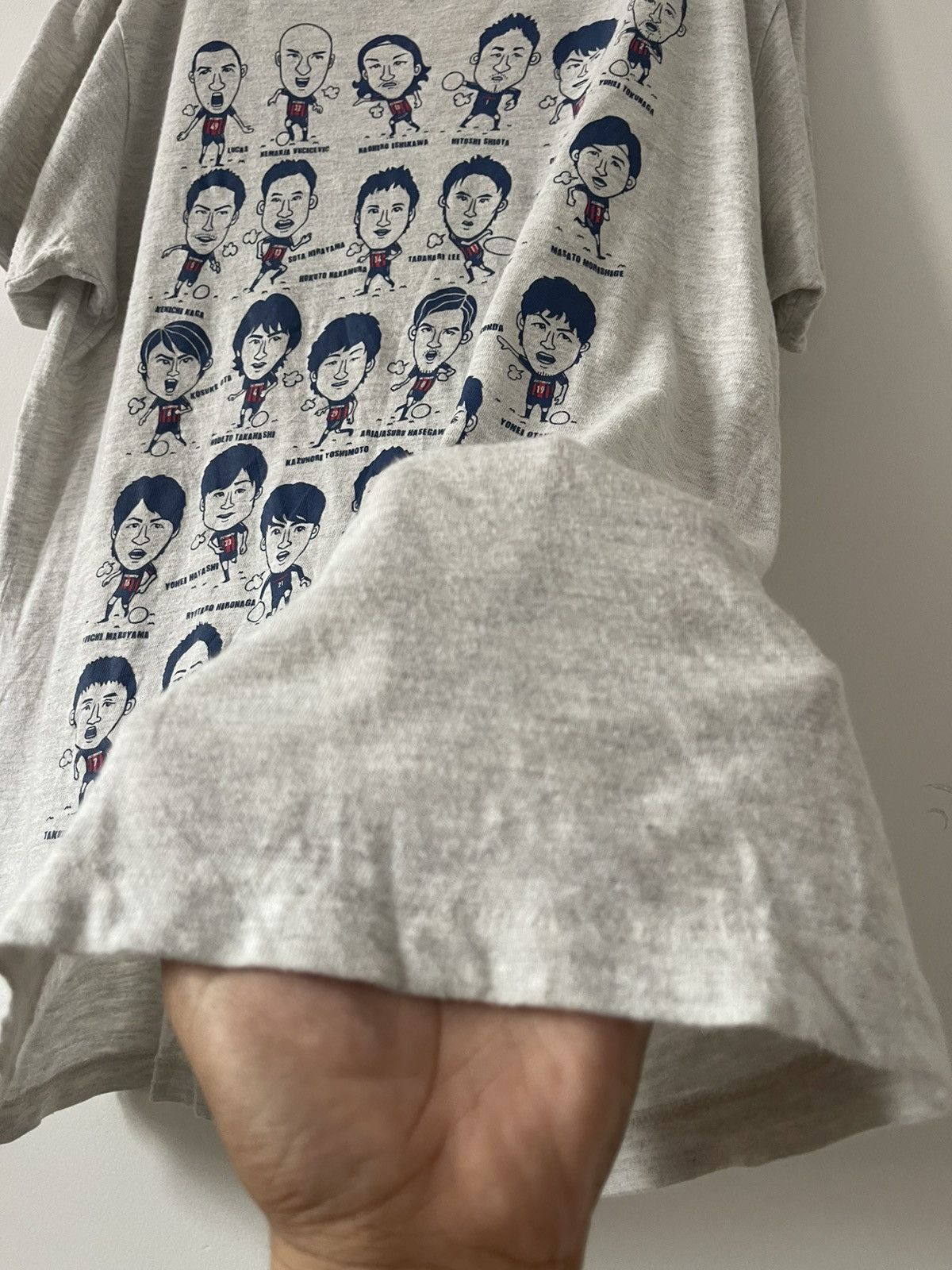 Japanese Brand Rare Vintage FC TOKYO J1 League Squad Line Up Tri-Blend Tee Size US L / EU 52-54 / 3 - 3 Thumbnail