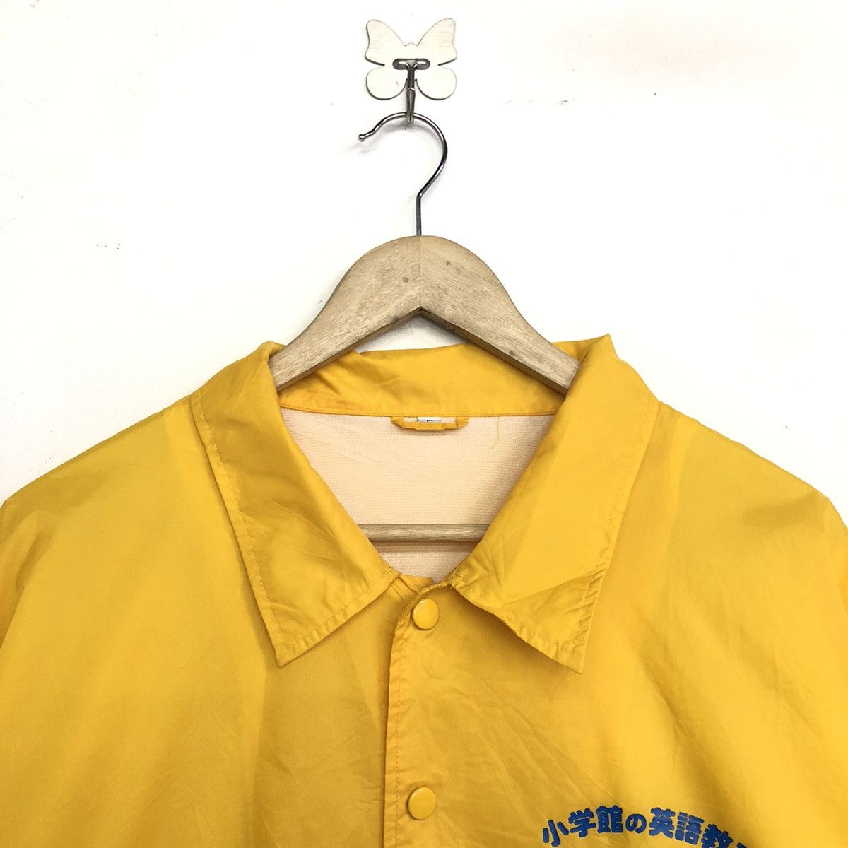 Anime × Japanese Brand Doraemon Coach Jacket Shokakugan English Class Size US L / EU 52-54 / 3 - 3 Thumbnail