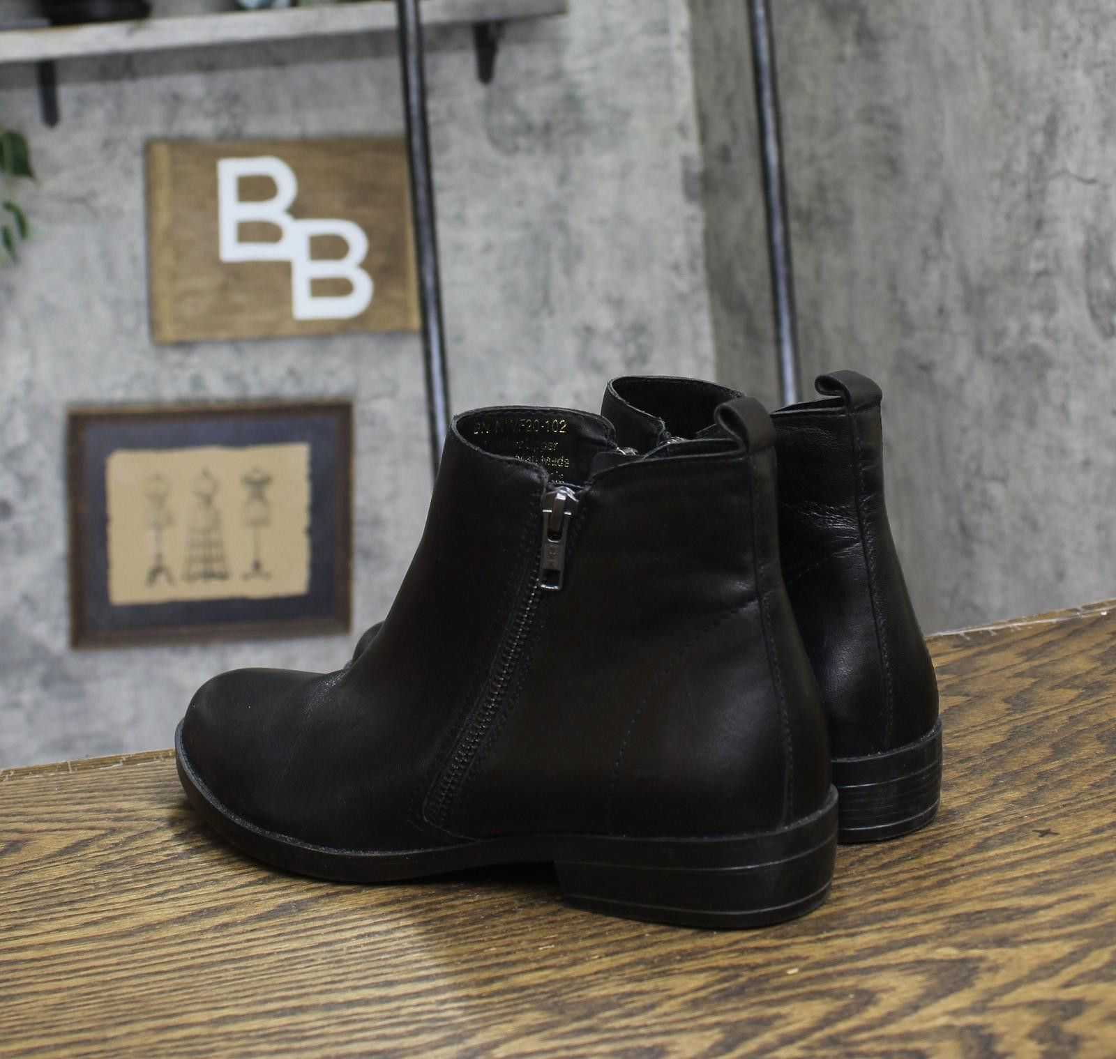Other David Tate Womens Leather Cubana Bootie Cubana-001 Black 9n Size US 9 / IT 39 - 2 Thumbnail
