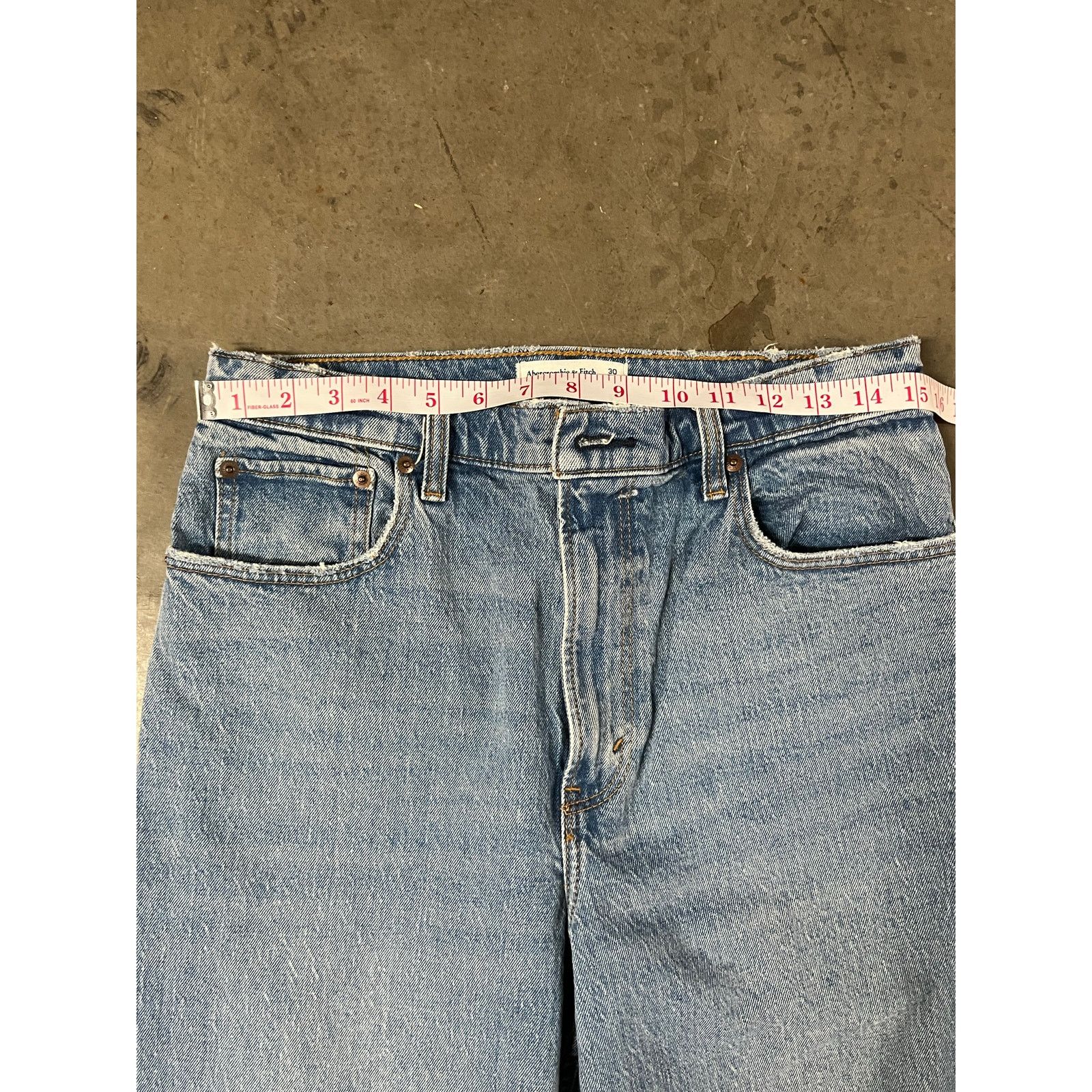 Abercrombie & Fitch Abercrombie & Fitch - The 90's Straight Ultra High Rise/ 10 Size 32" / US 10 / IT 46 - 6 Thumbnail