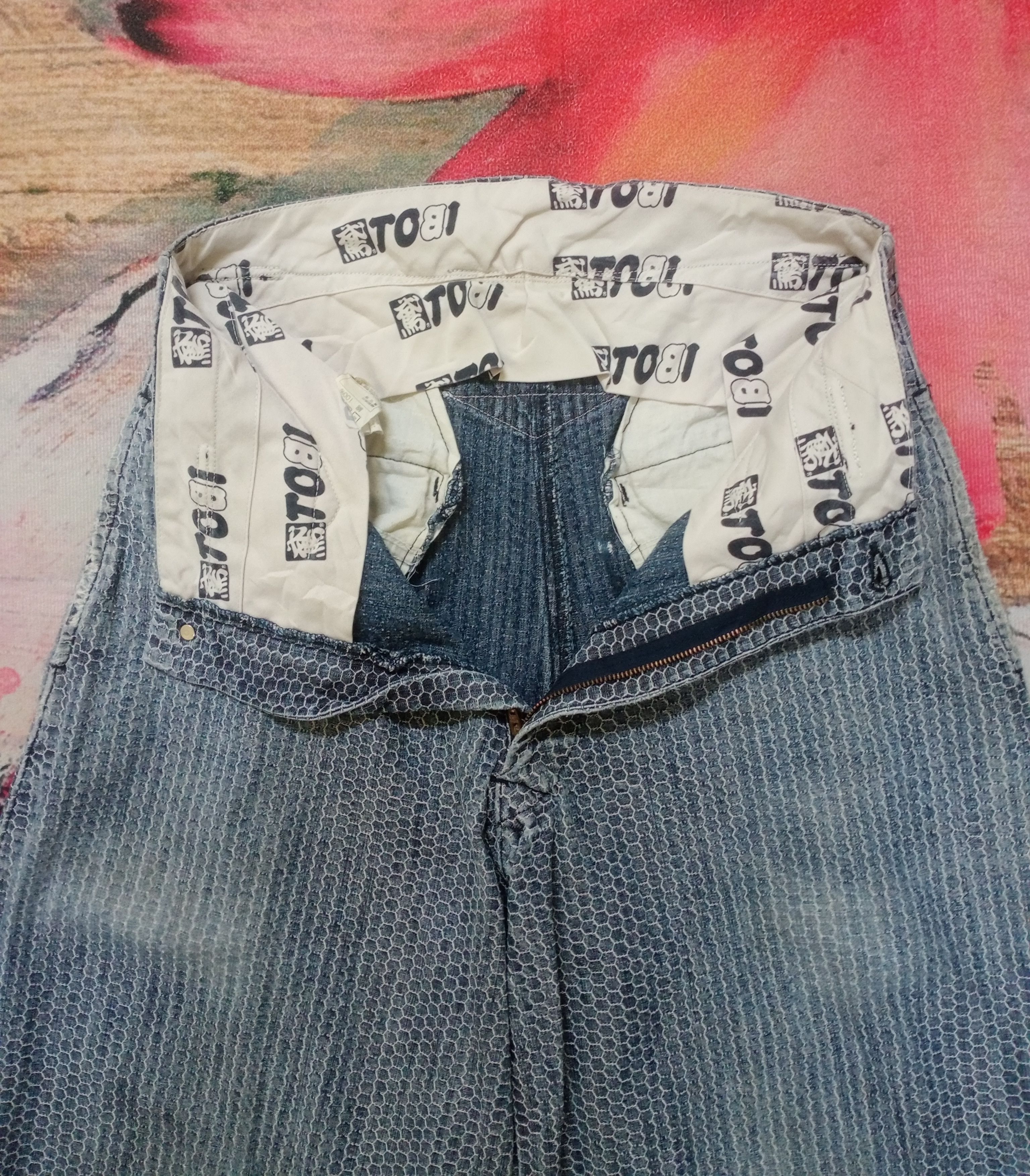 If Six Was Nine Rare Vintage Nikkapokka Japanese TOBI Work Pants Size US 30 / EU 46 - 5 Thumbnail
