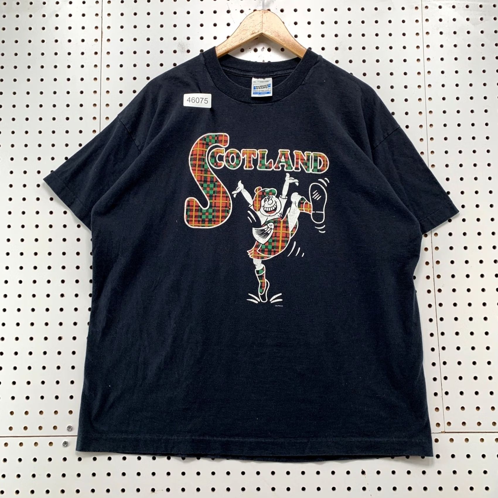 Vintage VINTAGE Scotland Piper Shirt Mens XL Black Single Stitch Bagpipe Made USA Size US XL / EU 56 / 4 - 2 Thumbnail