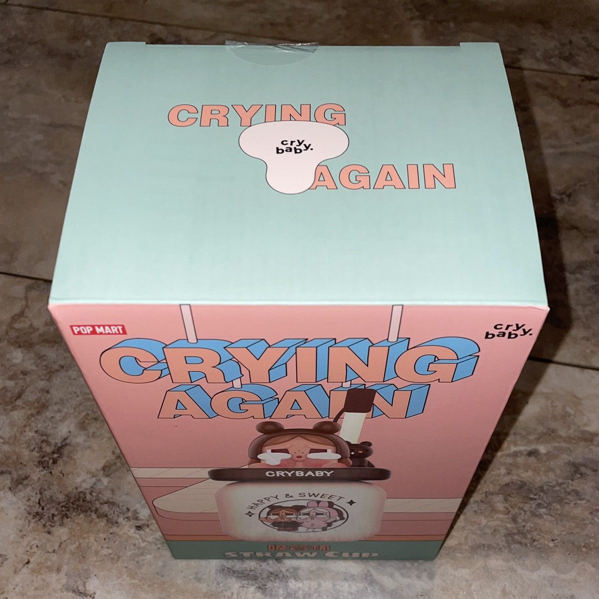 POP MART Pop Mart CRYBABY Crying Again Series-Straw Cup Size ONE SIZE - 5 Thumbnail