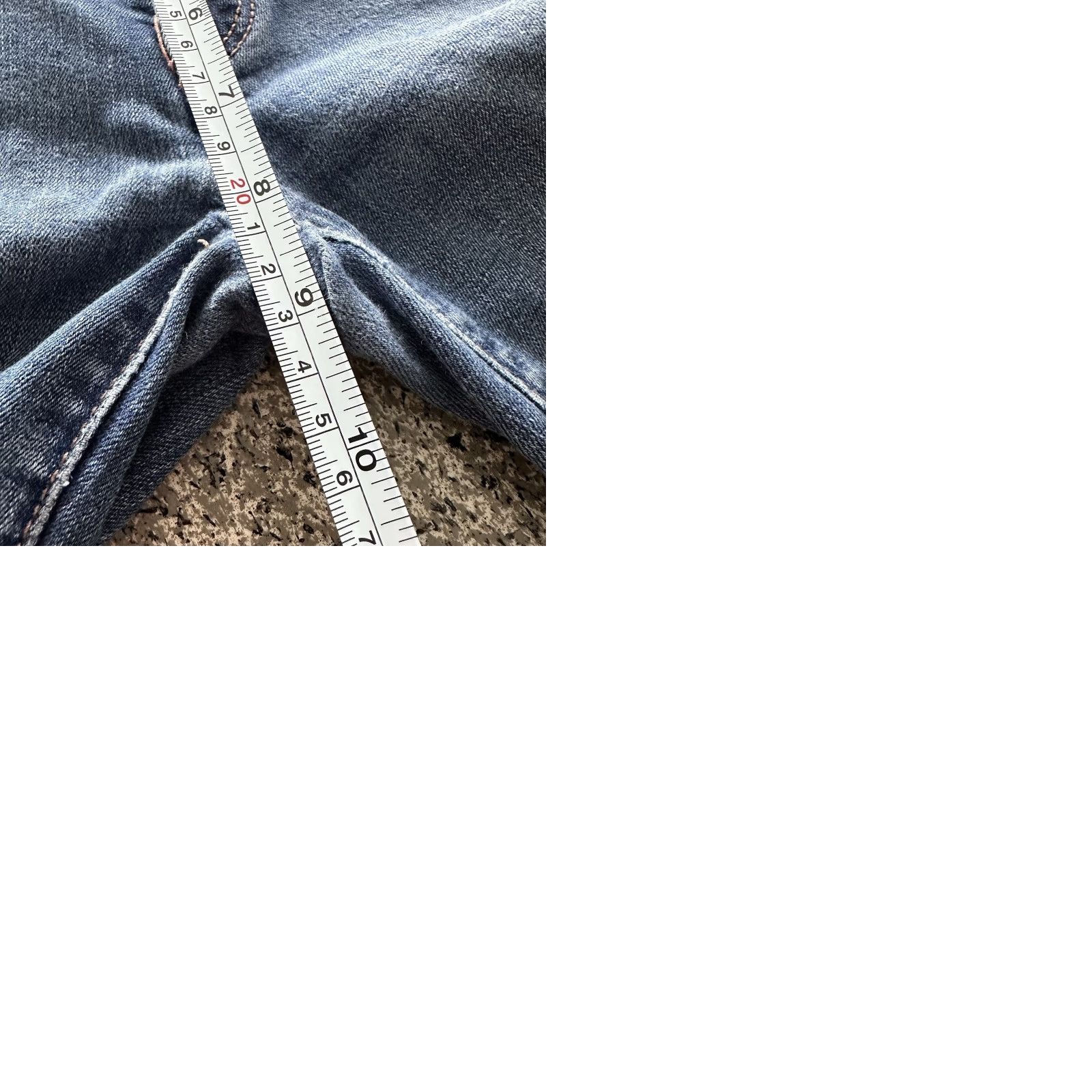 American Eagle Outfitters American Eagle Outfitters Jegging Jeans Womens 4 Long 27x30 Distressed Stretch Blue 60% Cotton Size 27" / US 4 / IT 40 - 9 Thumbnail