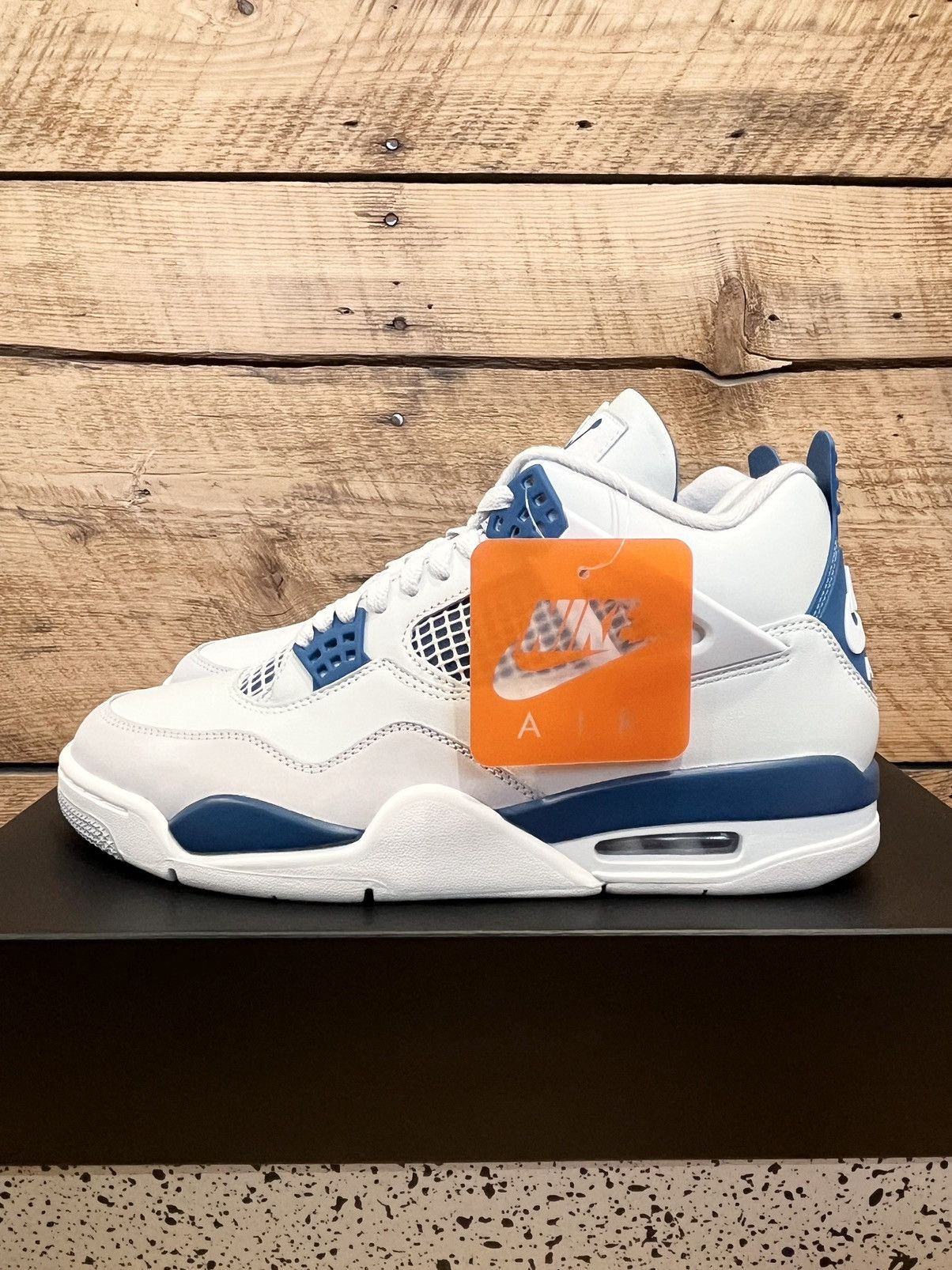 Jordan Brand Nike Air Jordan 4 Retro Military Blue 2024 FV5029-141 Size US 10 / EU 43 - 3 Thumbnail