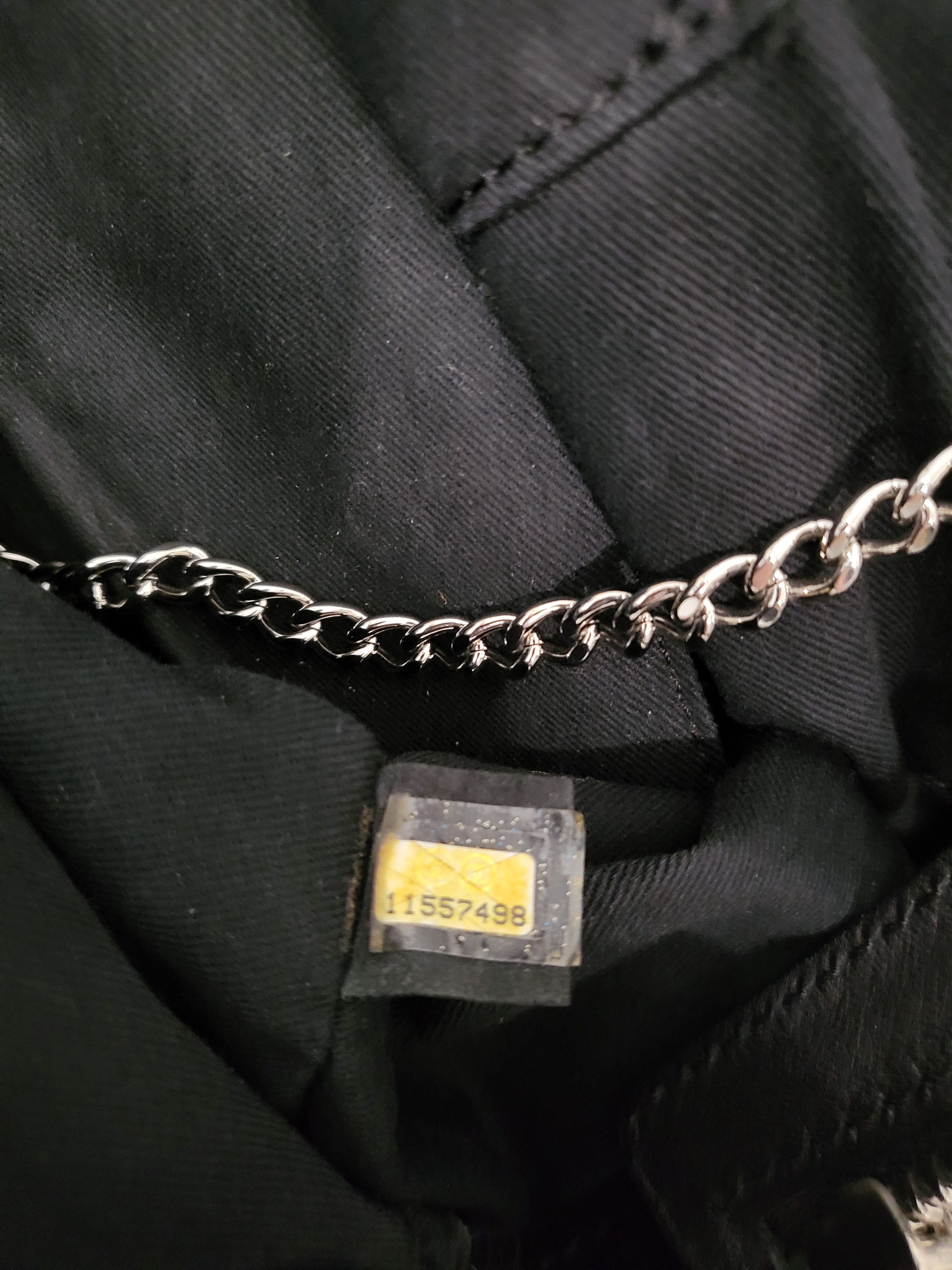 Chanel Chanel Black Caviar Leather Shoulder Bag Size ONE SIZE - 13 Thumbnail