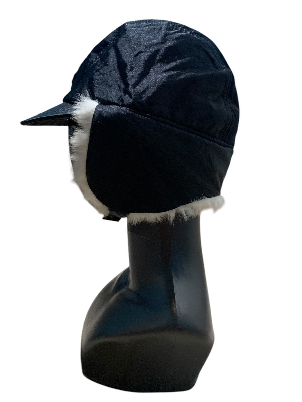 If Six Was Nine × Japanese Brand × Le Grande Bleu (L.G.B.) 2000s Flying ski japan nylon fur hat short visor Size ONE SIZE - 8 Thumbnail