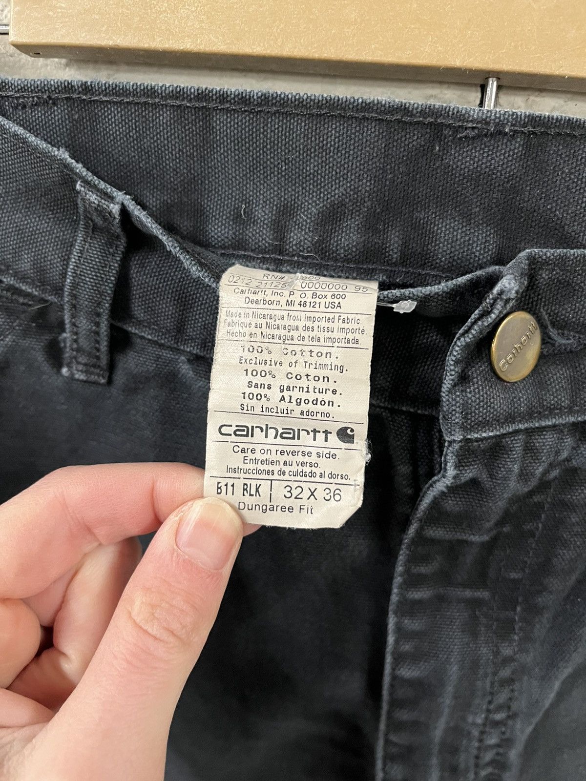 Carhartt Carhartt carpenter cargos perfectly distressed baggy skater Size US 30 / EU 46 - 9 Thumbnail