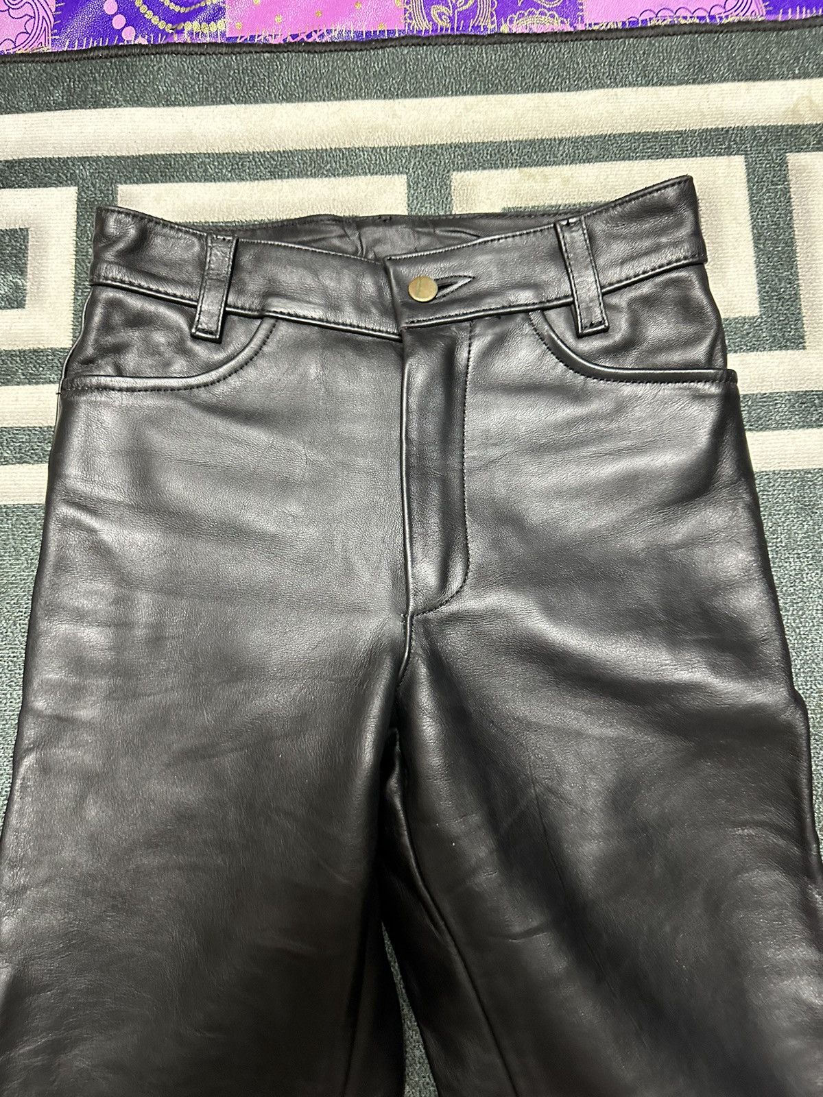 Vanson Leathers Vintage Vanson leather pants Size US 28 / EU 44 - 6 Thumbnail
