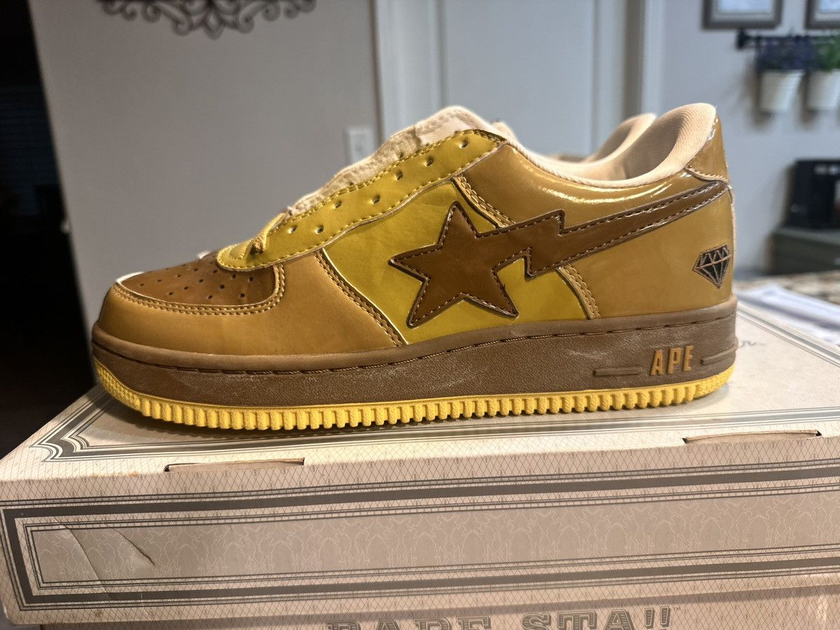 Bape Bape Gold Card Bapesta Nigo Era 2008 Size US 9.5 / EU 42-43 - 1 Thumbnail
