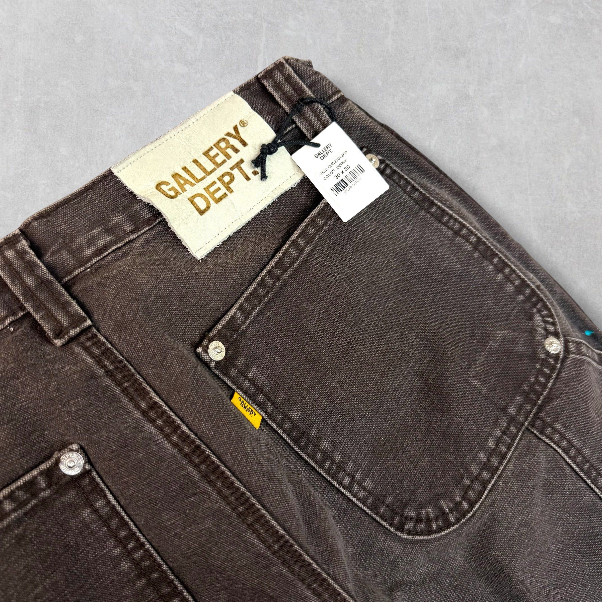 Gallery Dept. Gallery Dept. Paint Dark Brown Flared Carpenters 30 Size US 30 / EU 46 - 4 Thumbnail