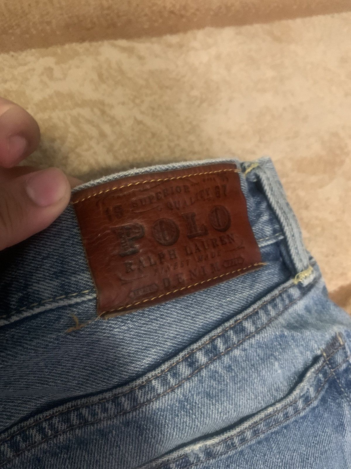 Polo Ralph Lauren Vintage polo jeans Size US 36 / EU 52 - 4 Thumbnail