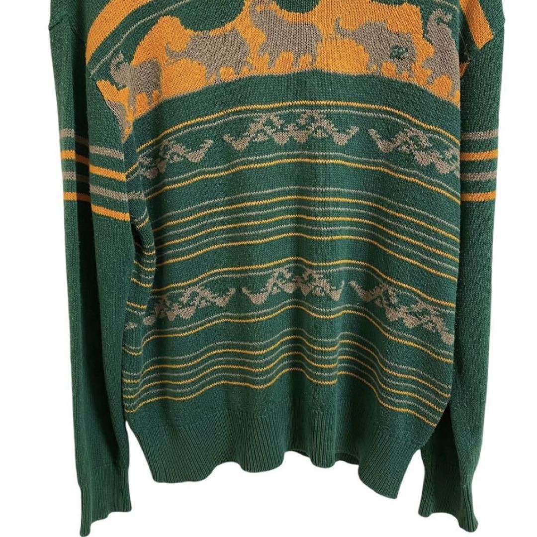 Undercover UNDERCOVER 1997SS Elephant Knit Green Free Size Size ONE SIZE - 6 Thumbnail