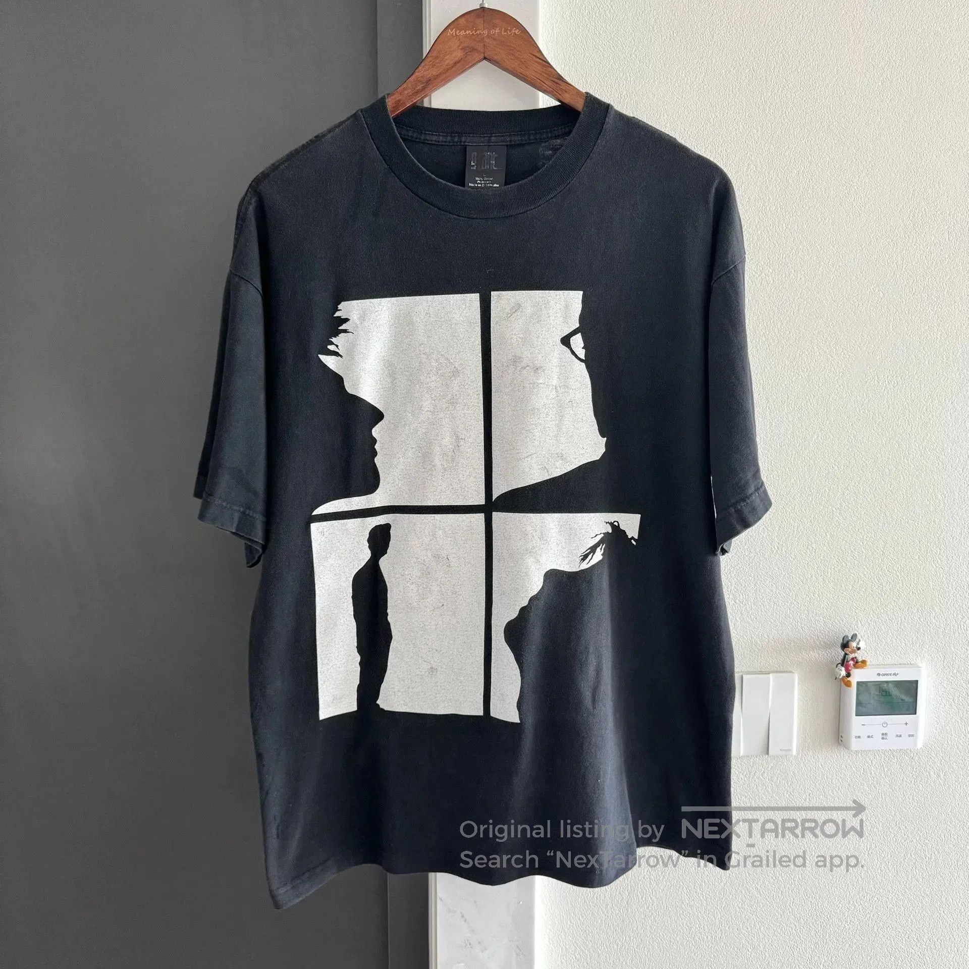Vintage Vintage 90s Bauhaus Raf Simons Tee. Size US XL / EU 56 / 4 - 1 Thumbnail
