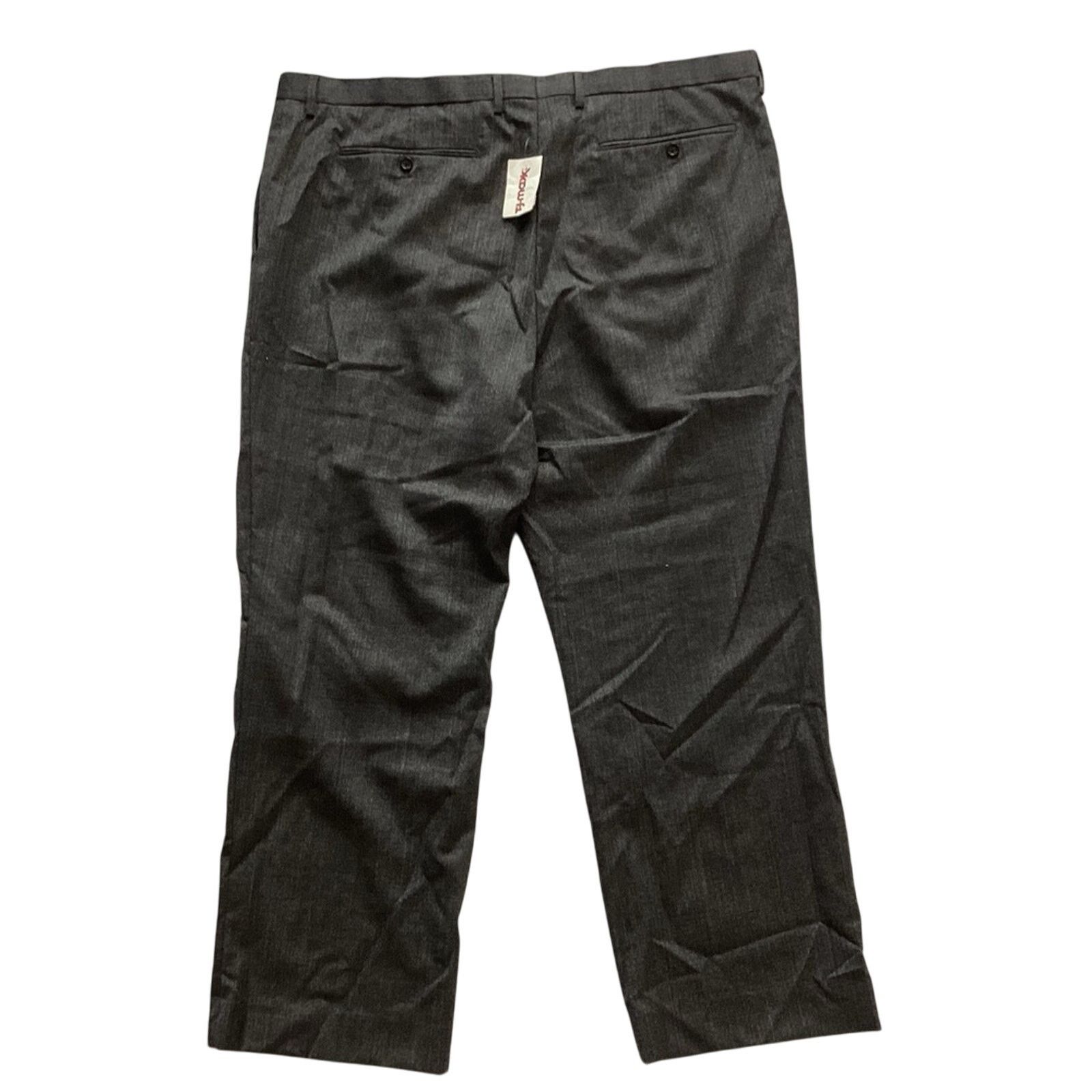Banana Republic MODERN SLIM-FIT DARK GREY DRESS PANT, 44x32 Size US 44 / EU 60 - 8 Thumbnail