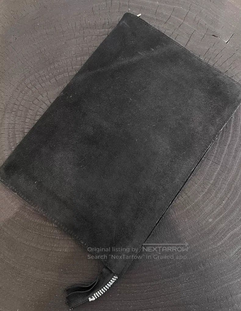 Boris Bidjan Saberi Boris Bidjan Saberi 11by bbs mainline suede wallet with pa Size ONE SIZE - 1 Thumbnail