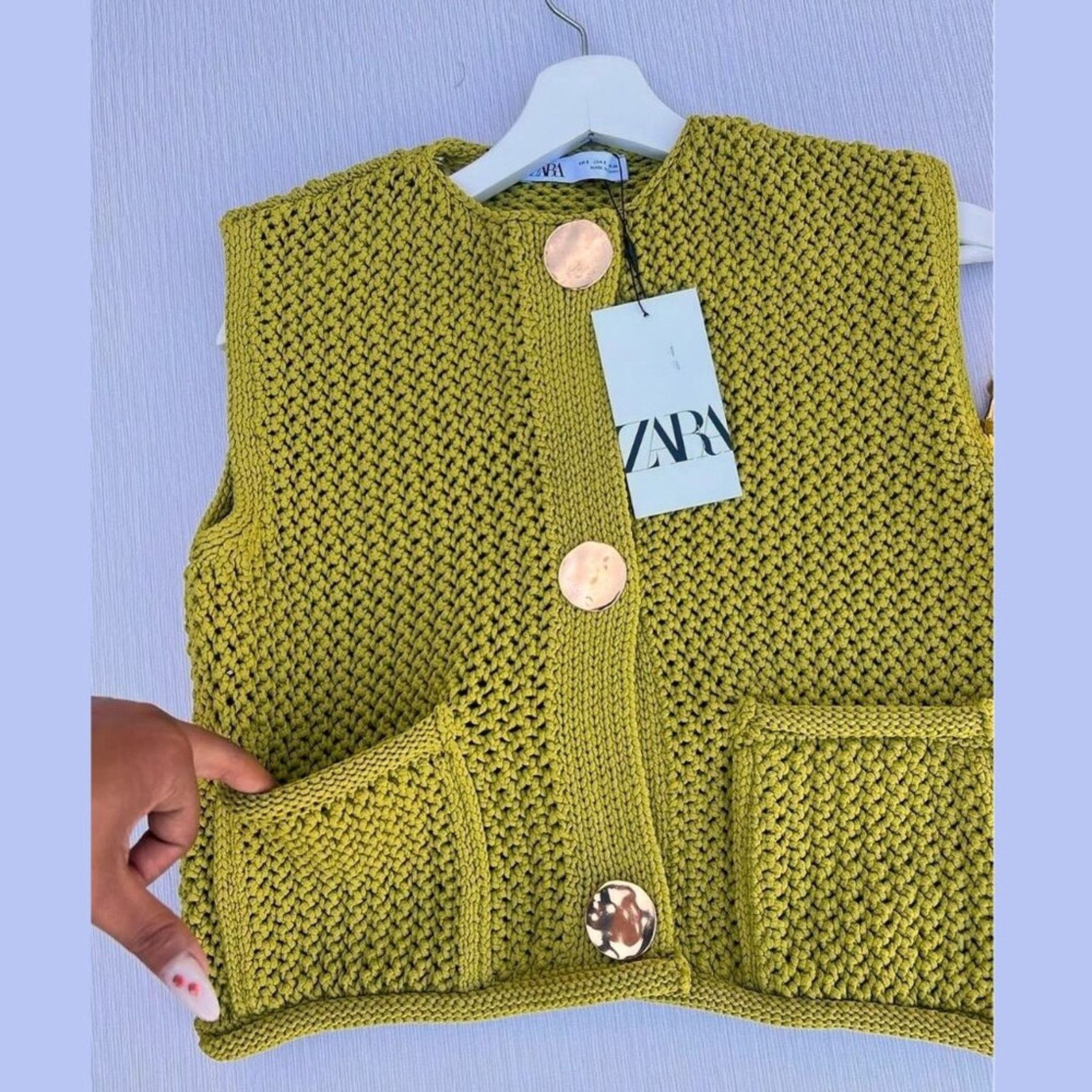 Zara ZARA Knit Top Size M / US 6-8 / IT 42-44 - 16 Thumbnail