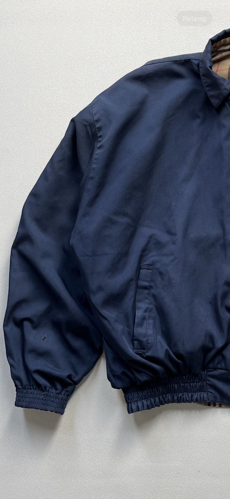 Burberry Burberry Reversible Jacket Nova Check/Navy Size US XL / EU 56 / 4 - 12 Thumbnail