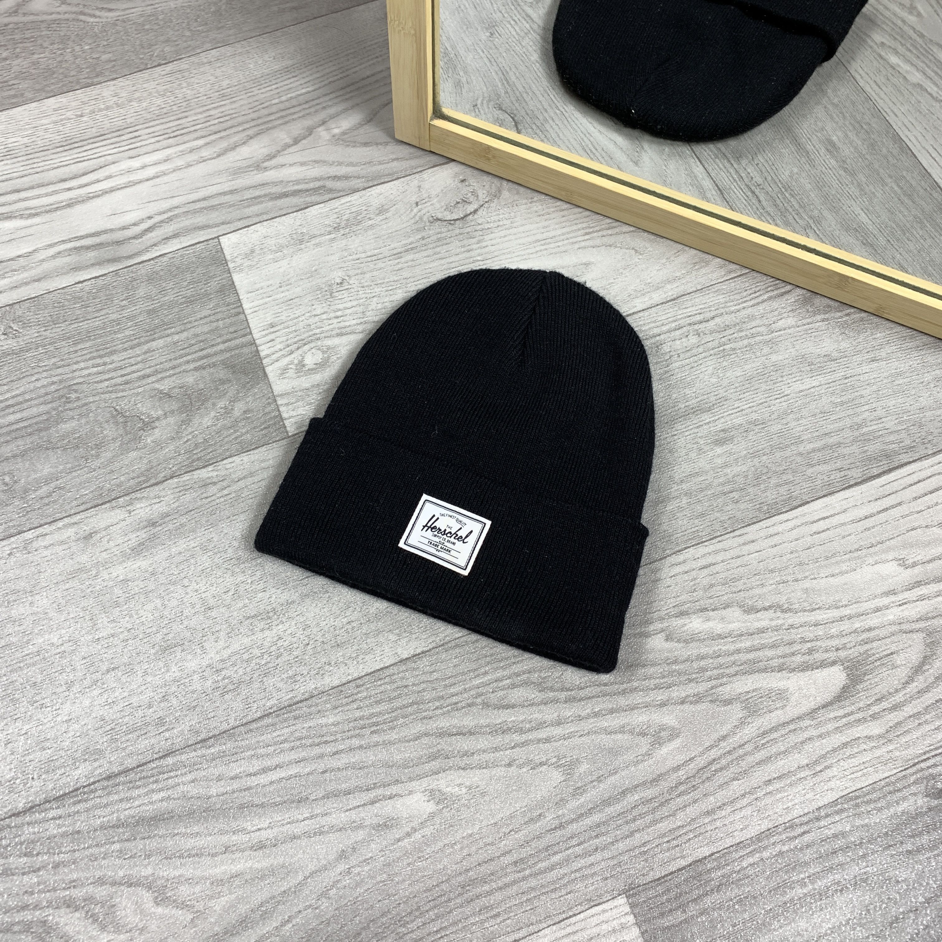 Herschel Supply Co. Vintage Herschel Supply Co. Icon Black Beanie Winter Hat Cap Size ONE SIZE - 6 Thumbnail