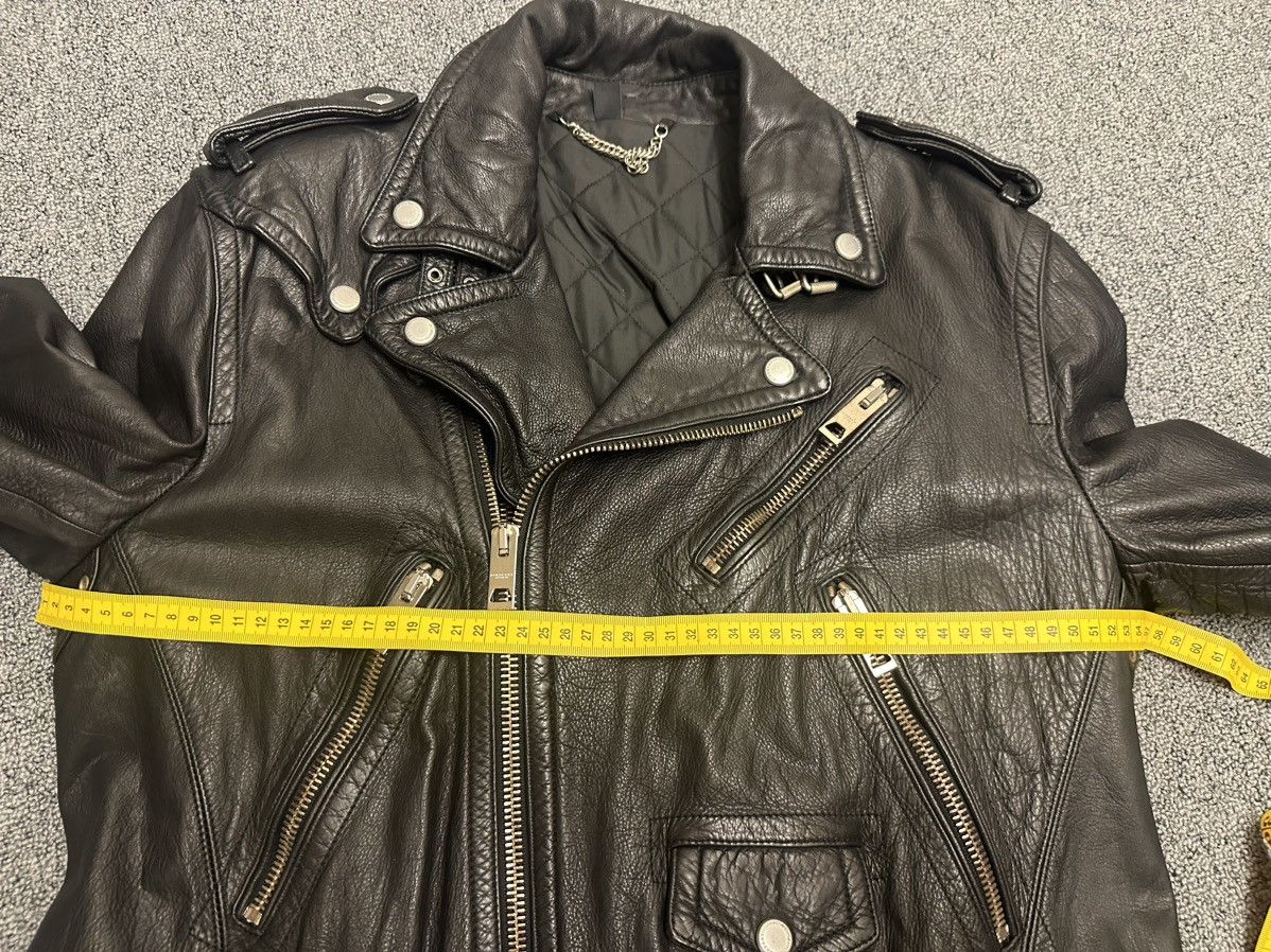 Burberry Prorsum Burberry Prorsum ss11 long leather biker jacket Size US L / EU 52-54 / 3 - 6 Thumbnail