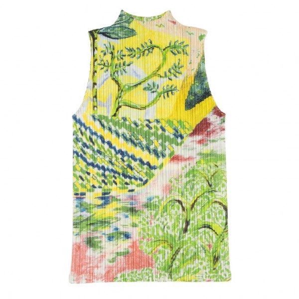 Issey Miyake Issey Miyake Green pleated vest Size XS / US 0-2 / IT 36-38 - 1 Thumbnail