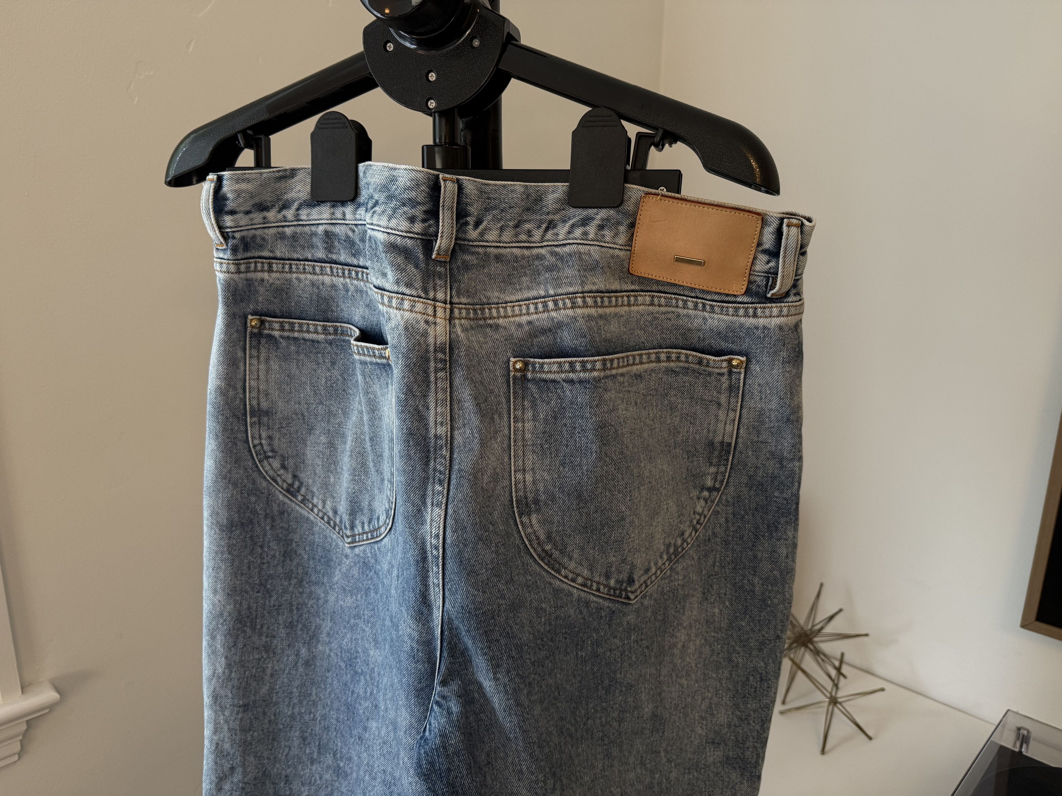 Louis Vuitton Washed Regular Jeans - Indigo Size US 38 / EU 54 - 5 Thumbnail