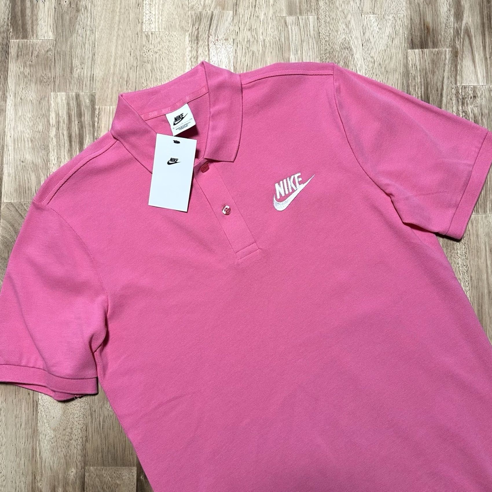 Nike Nike Polo Shirt Mens Size S Pink Matchup Big Logo NSW 909746-694 Size US S / EU 44-46 / 1 - 2 Thumbnail