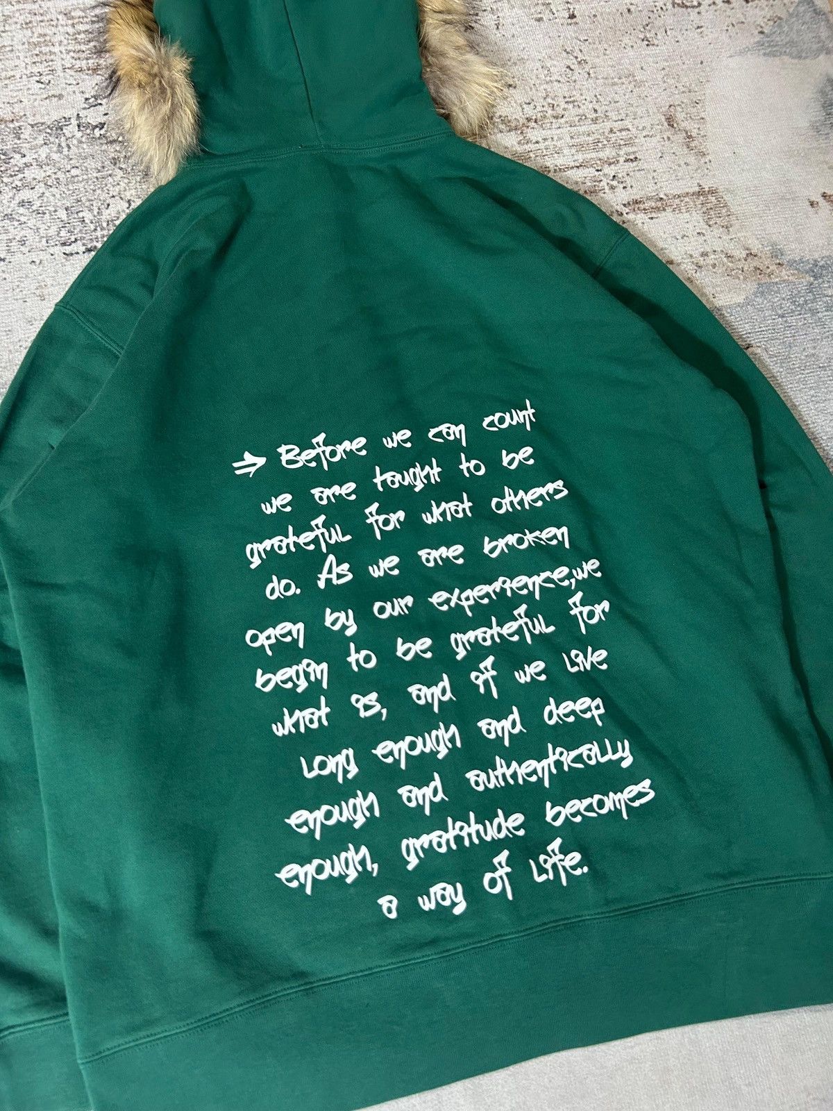 If Six Was Nine Japan Poem Fur Hoodie Ifsixwasnine LGB Style Size US XL / EU 56 / 4 - 4 Thumbnail