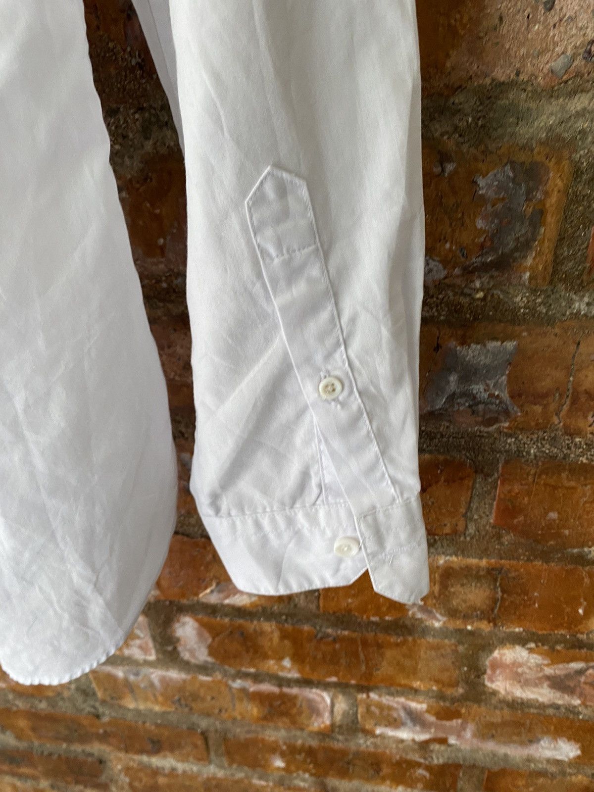 Maison MIHARA YASUHIRO 2000s white casual shirt Size US S / EU 44-46 / 1 - 8 Thumbnail