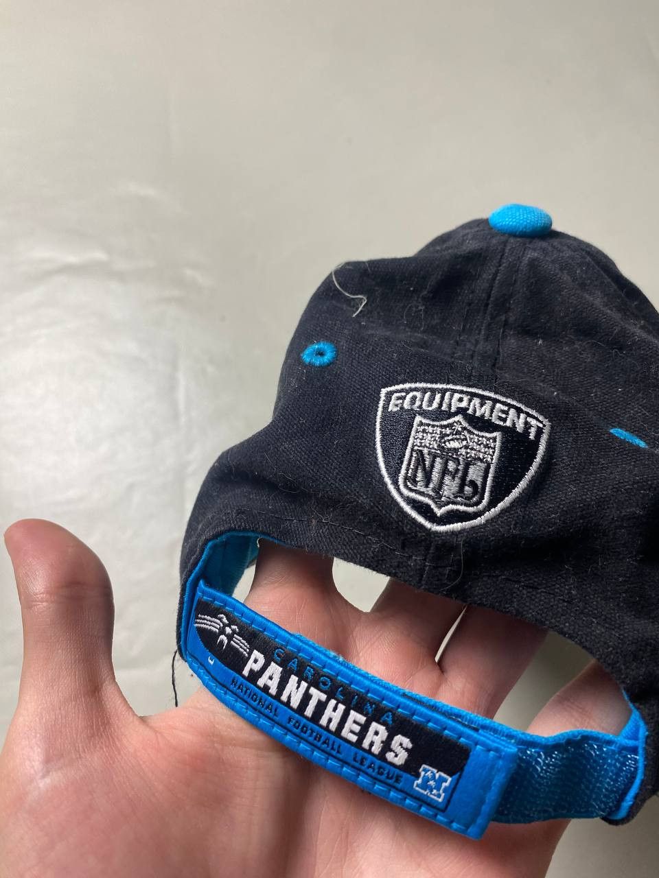 NFL × Vintage Vintage Reebok Carolina Panthers cap Size ONE SIZE - 3 Thumbnail